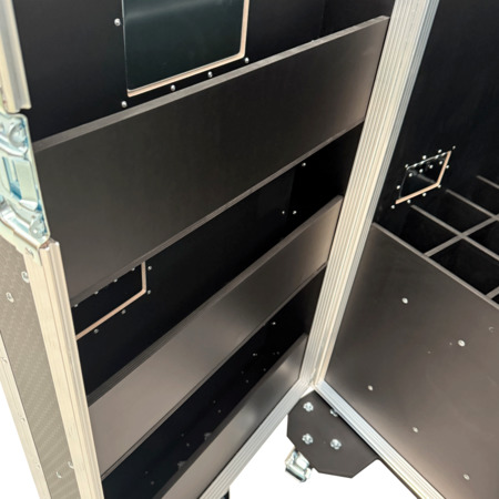 30-Way Mic Stand Flightcase